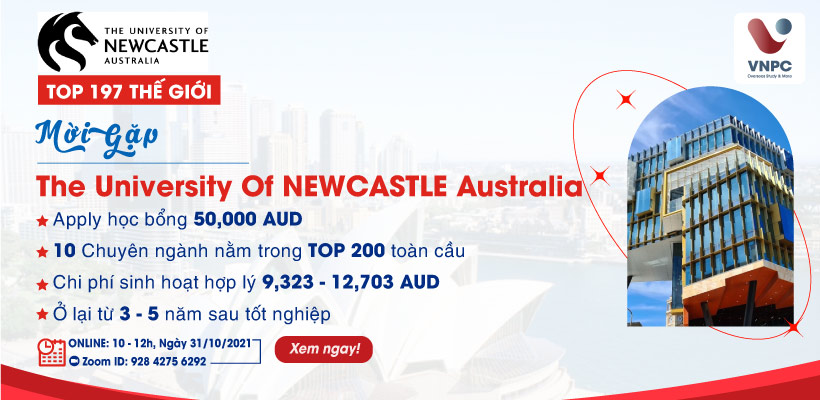The University Of Newcaslte Australia: Phỏng vấn King88 ưu đãi hấp dẫn mỗi ngày 50.000 AUD & Check các ngành học hót nhất tại Úc