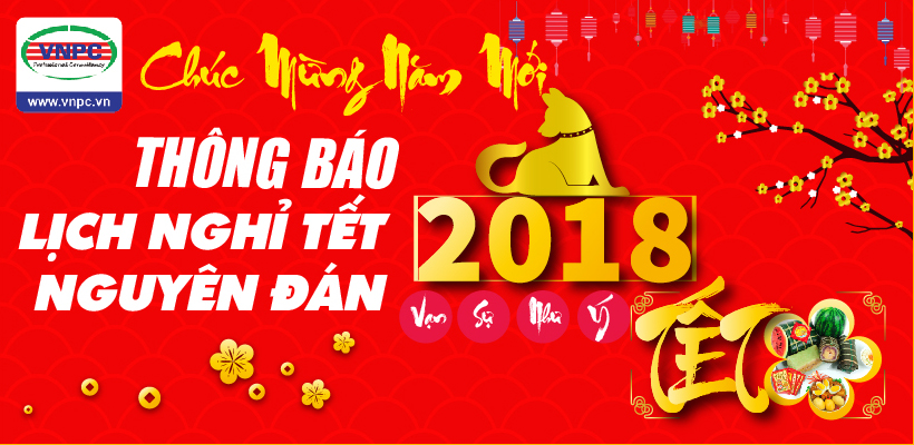 King888 Shop thông báo lịch nghỉ Tết Nguyên Đán 2018 Mậu Tuất