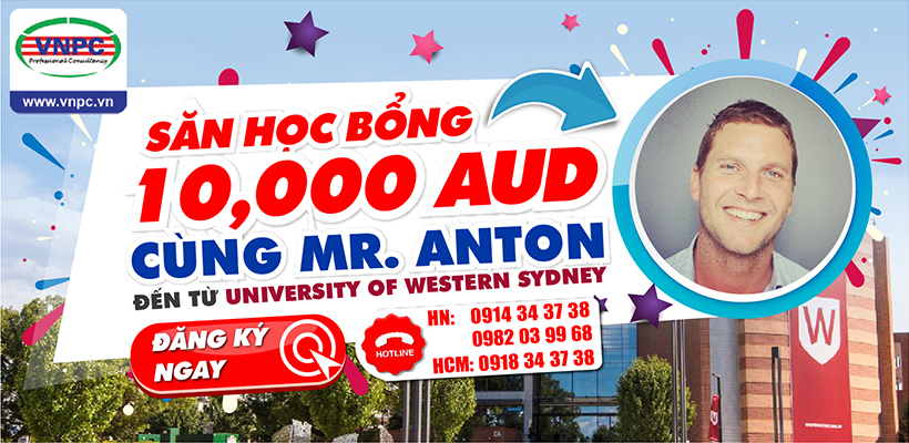Săn King88 ưu đãi hấp dẫn mỗi ngày 10000 AUD cùng Mr ANTON đến từ University of Western Sydney