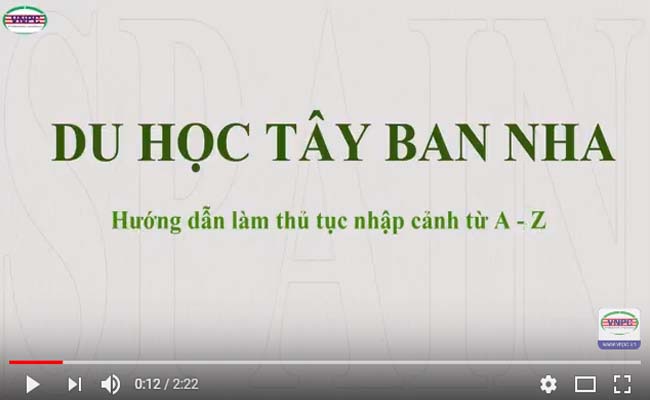 Hướng dẫn thủ tục nhập cảnh v&agrave;o T&acirc;y Ban Nha